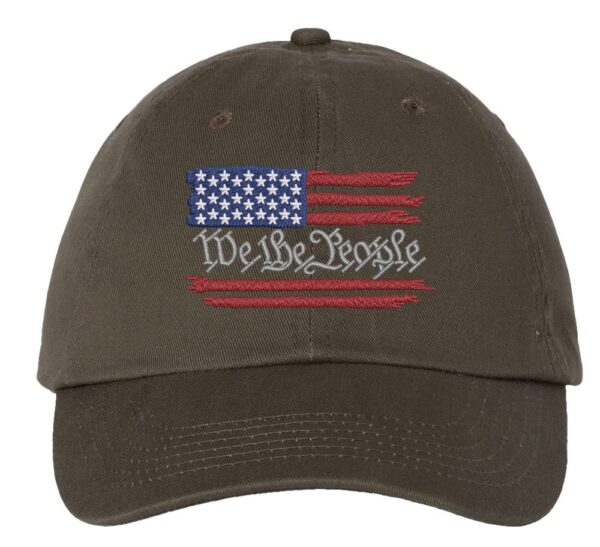 We The People Flag Baseball Cap, American Flag Hat, US Constitution Hat, Gift For Patriot - Image 5