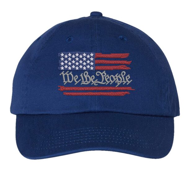 We The People Flag Baseball Cap, American Flag Hat, US Constitution Hat, Gift For Patriot - Image 4