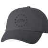 baseball cap with embroidered 1776 and 13 stars