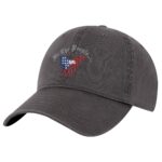 Patriotic Eagle Baseball Cap – We The People Embroidered American Flag Dad Hat in Black