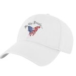 Patriotic Eagle Baseball Cap – We The People Embroidered American Flag Dad Hat in Black