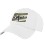 2A AR-15 Baseball Cap - Embroidered Rifle and American Flag Design with Adjustable Strapback