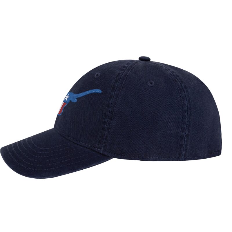 Texas Longhorn Baseball Cap – Embroidered Bull & TX Flag Design – Adjustable Cotton Dad Hat