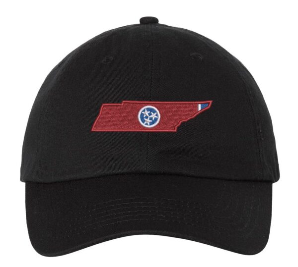 Tennessee Outline With Tri-Star Baseball Hat - Image 6
