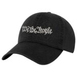 We The People Baseball Cap - Embroidered Patriotic Dad Hat in Navy Blue - American Flag Colors