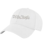 We The People Baseball Cap - Embroidered Patriotic Dad Hat in Navy Blue - American Flag Colors