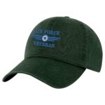 US Air Force Veteran Baseball Cap - Embroidered USAF Logo and Veteran Text - Adjustable Military Hat