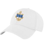 US Navy Anchor Baseball Cap - Embroidered USN Logo Hat in Navy Blue - Adjustable Veteran Cap