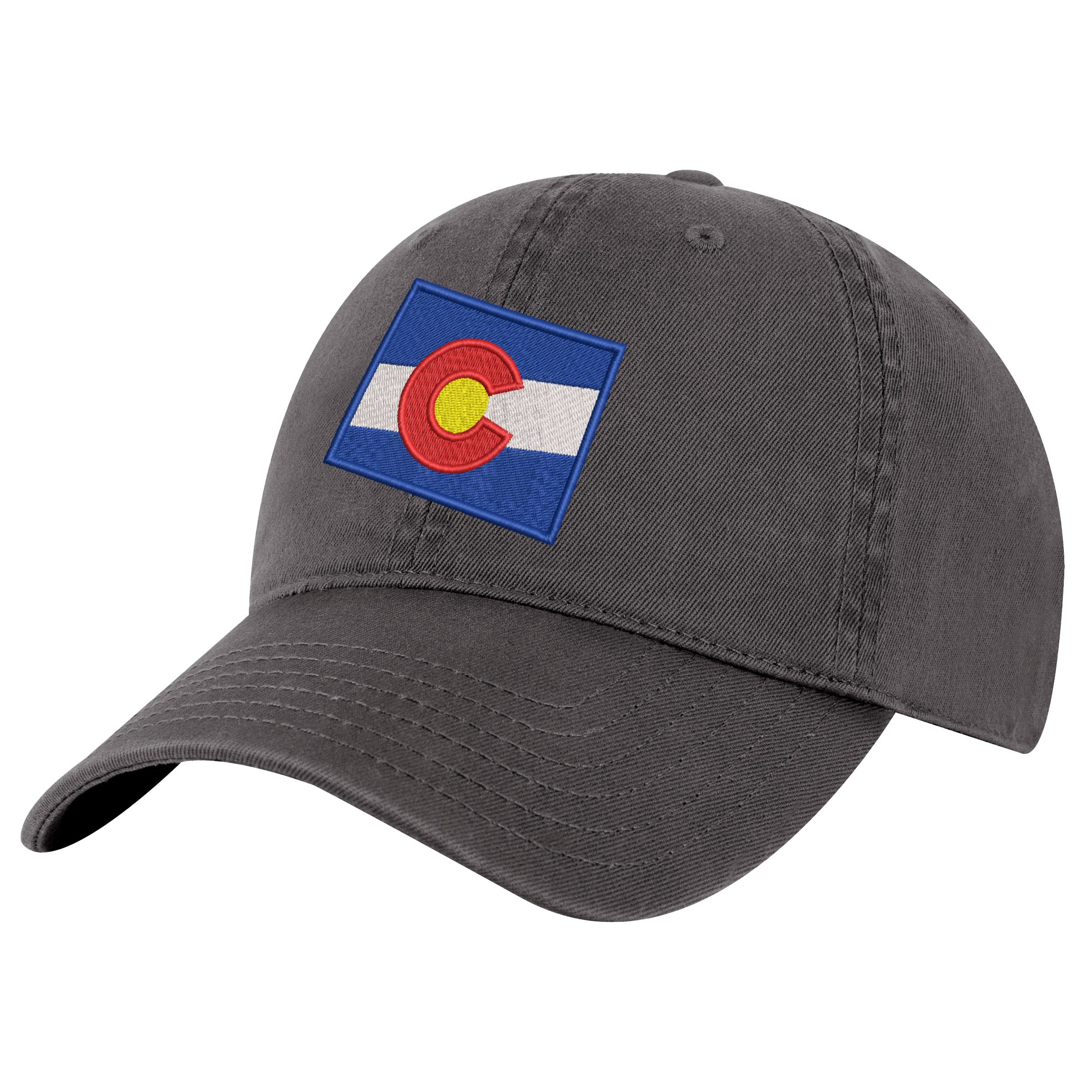 Colorado Flag Baseball Cap - Embroidered State Flag Design - Adjustable Dad Hat for Hiking & Everyday