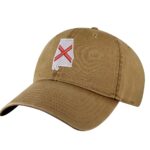 Alabama Flag Baseball Cap - Embroidered Yellowhammer State Design - Adjustable Dad Hat for Outdoors & Game Days