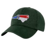 North Carolina Flag Baseball Cap - Embroidered Tar Heel State Design - Adjustable Dad Hat for Outdoors & Game Days