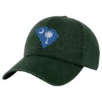 South Carolina Flag Baseball Cap - Embroidered Palmetto State Design - Adjustable Dad Hat for Beach & Southern Style