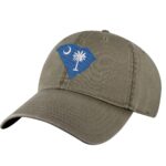 South Carolina Flag Baseball Cap - Embroidered Palmetto State Design - Adjustable Dad Hat for Beach & Southern Style