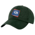 Wyoming Flag Baseball Cap – Embroidered Cowboy State Design – Adjustable Western Dad Hat