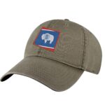 Wyoming Flag Baseball Cap – Embroidered Cowboy State Design – Adjustable Western Dad Hat