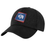 Wyoming Flag Baseball Cap – Embroidered Cowboy State Design – Adjustable Western Dad Hat