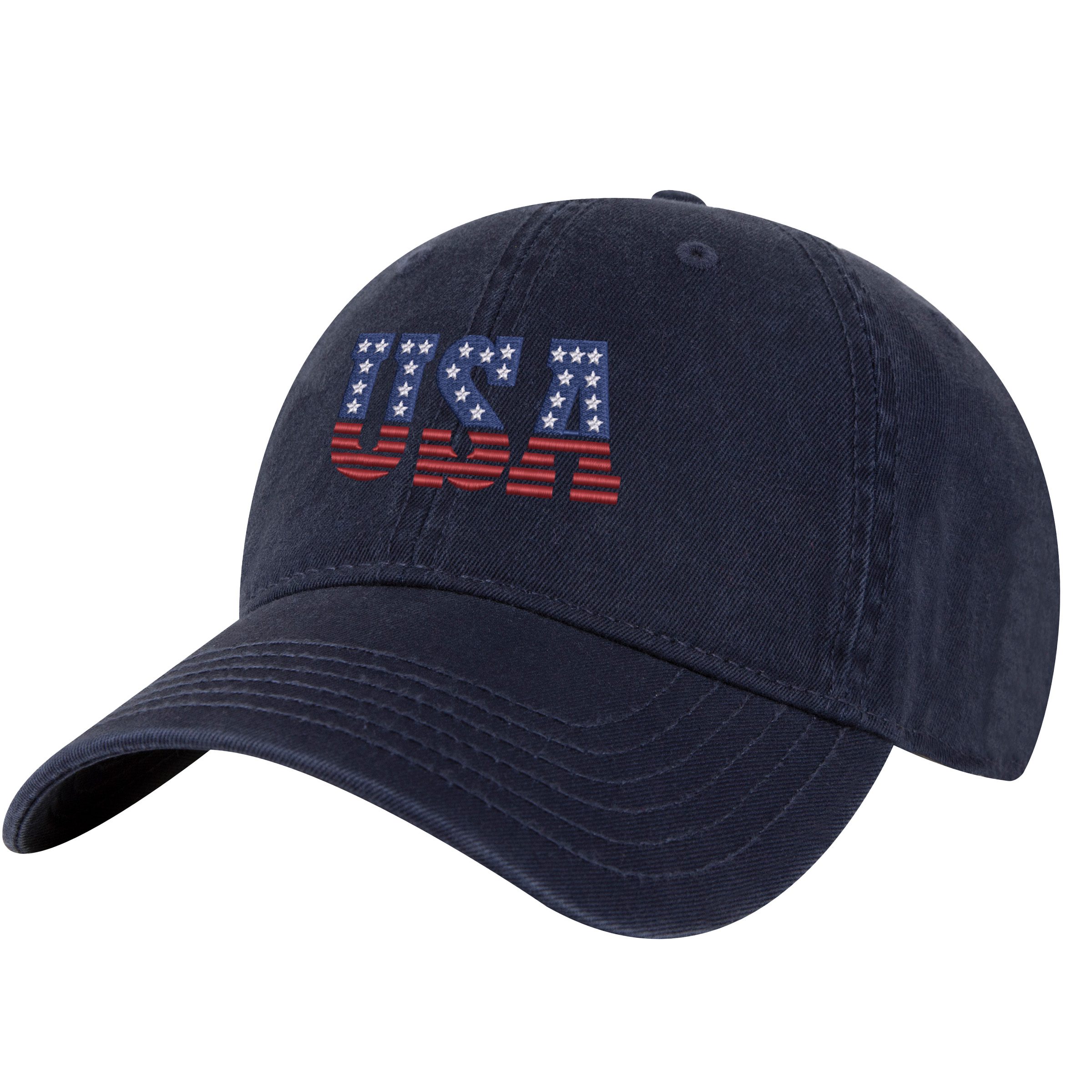 American Flag Dad Hat – Patriotic USA Baseball Cap with Embroidered Letters - Image 5