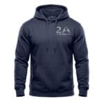 Hooded sweatshirt with American patriotic design, perfect for casual wear and showing national pride.