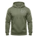 Hooded sweatshirt with American patriotic design, perfect for casual wear.