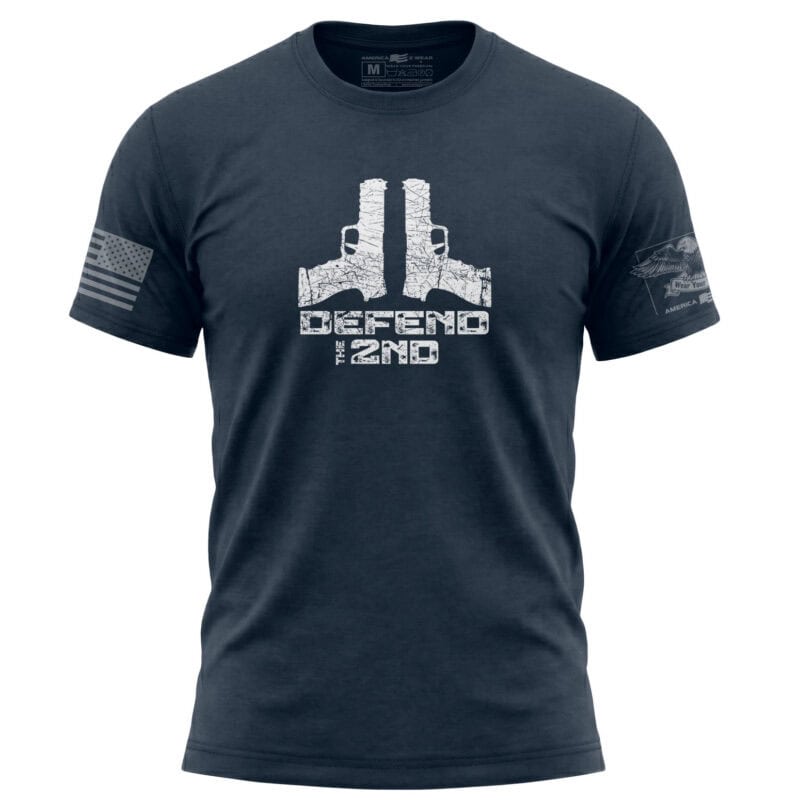 Defend the 2nd, second amendment graphic tee