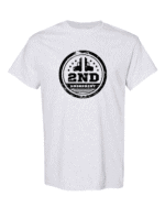 2nd Amendment Support Distressed Badge T-Shirt - Patriotic Tee for Gun Rights Supporters