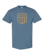 America Badge Logo Shirt - Patriotic Tee with Badge Logo Design