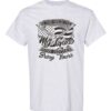 Second Amendment Defender Shirt with American flag and crossed rifles