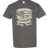 Second Amendment Defender Shirt with American flag and crossed rifles