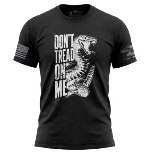 Don’t Tread On Me T-Shirt Gadsden Snake Patriotic Graphic Tee