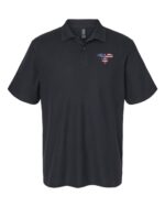 US Flag Colors American Eagle Polo Shirt - Patriotic Apparel