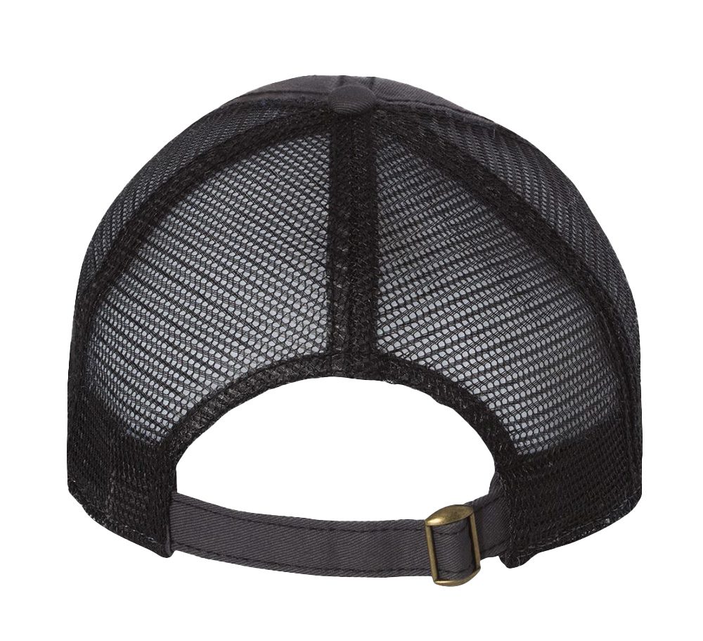 American Flag Eagle Distressed Trucker Hat - Patriotic We The People Cap