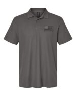 2nd Amendment Polo Shirt - Patriotic Rifle American Flag Polo