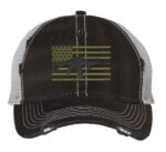 Second Amendment Trucker Hat - Patriotic Rifle Flag Cap