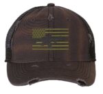 Second Amendment Trucker Hat - Patriotic Rifle Flag Cap