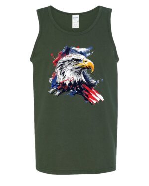 american eagle tank top patriotic tank top men abstract flag design mens patriotic tank heavy cotton