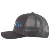 Classic Trucker Hat with Embroidered USA in Red, White & Blue - Mesh Snapback Cap