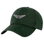Army Aviation Baseball Cap with embroidered US Army Aviation Pilot Wings in silver, 100% cotton, and strapback closure – Patriotic Military Cap for Veterans and Pilots