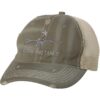 Distressed AR-15 Trucker Hat with embroidered AR-15 and 'Come and Take It' design, rugged distressed finish, and breathable mesh back, adjustable strapback cap
