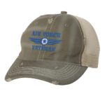 Air force retired caps military trucker hat with embroidered USAF logo veteran ball caps