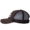 Distressed Trucker Hat with Embroidered Alabama State Flag - Mesh Snapback Cap for Men & Women