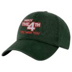 May the 4th commemorative baseball cap, Star Wars themed, with "Be With You" message. Perfect for fans celebrating Star Wars Day.
