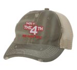 May the 4th be with you baseball cap, star wars inspired graphic cap, American 2 Wear apparel, casual patriotic headwear.