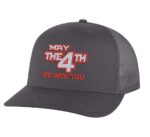 May 4th baseball cap with "Be With You" slogan, American casual apparel.