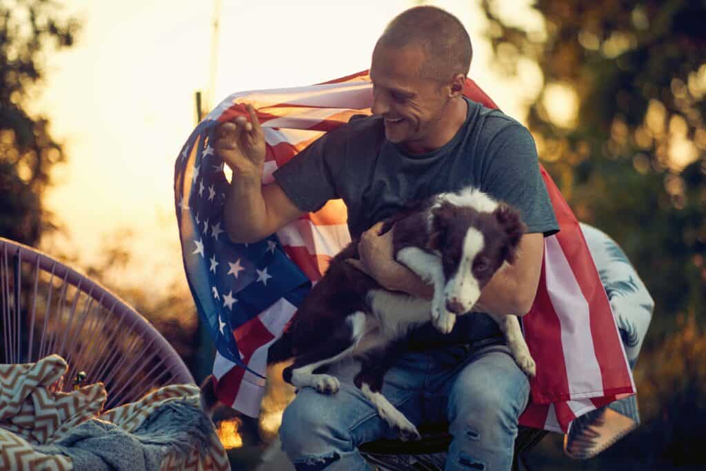 Patriotic outfits for July 4th featuring red white and blue summer fashion
