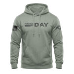 Men's tactical hoodie with "Range Day" print, ideal for cold weather outdoor shooting activities.