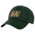 Baseball cap featuring a "USA" patch, perfect for patriotic American apparel and accessories.
