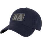 USA baseball cap with embroidered "USA" patch for patriotic style.