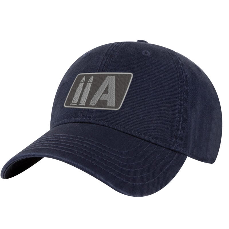 USA baseball cap with embroidered "USA" patch for patriotic style.