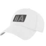 White baseball cap with America 2 Wear logo patch.