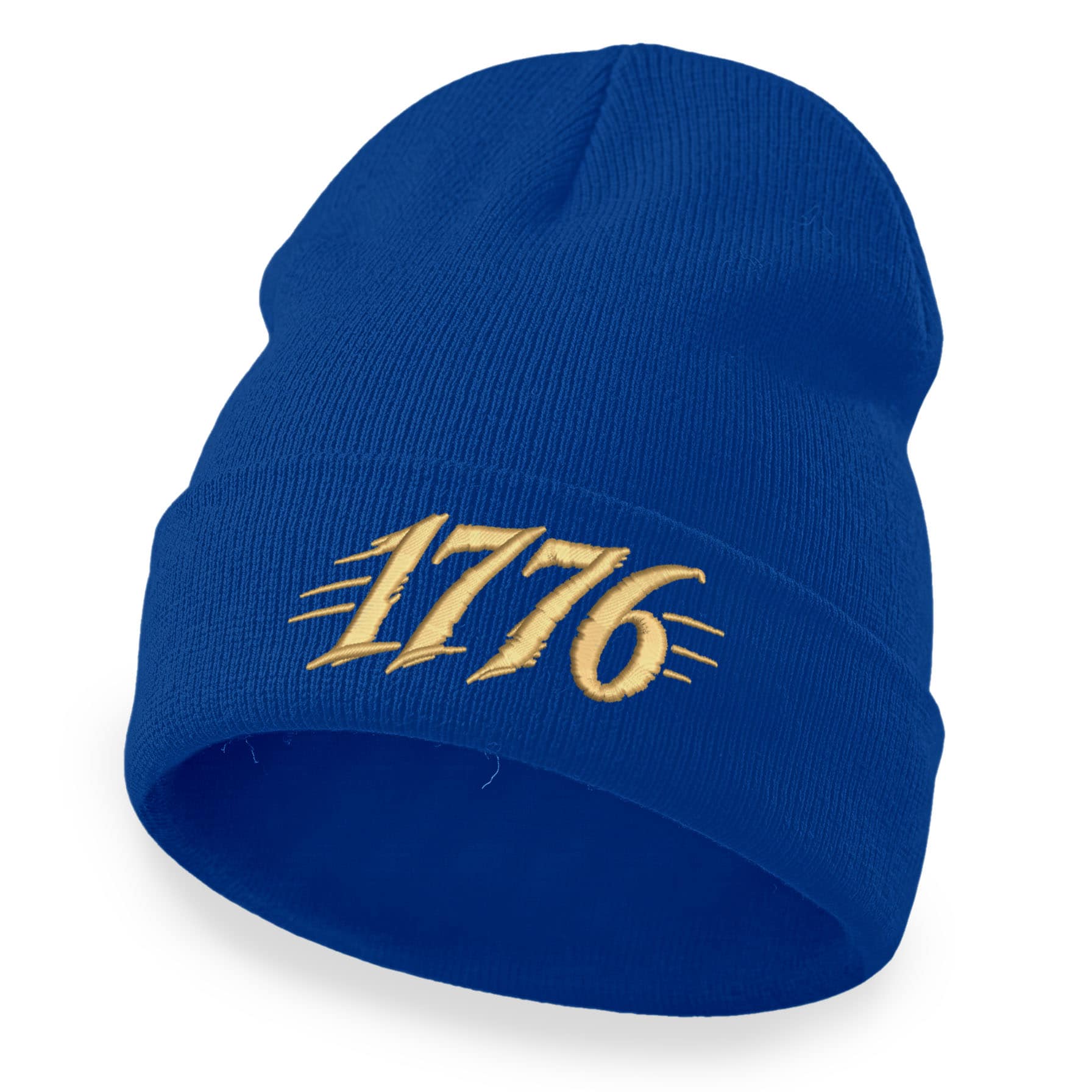 1776 Beanie – Embroidered Patriotic Cuffed Winter Hat - Image 9